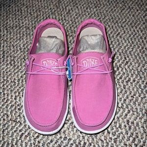 Wendy youth slub canvas hey dudes in violet